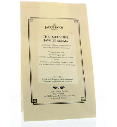 Jacob Hooy Jasmijnthee Gearomatiseerd (80 gr)