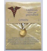 Steengoed Hanger gezondheidssteen citrien (1 stuk)