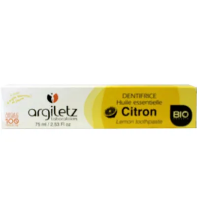 Argiletz Tandpasta citroen (75 ml)