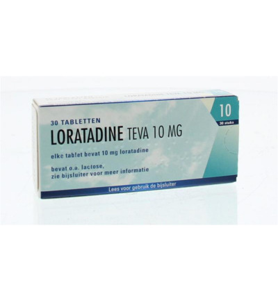 Teva Loratadine 10 mg (30 tabletten)