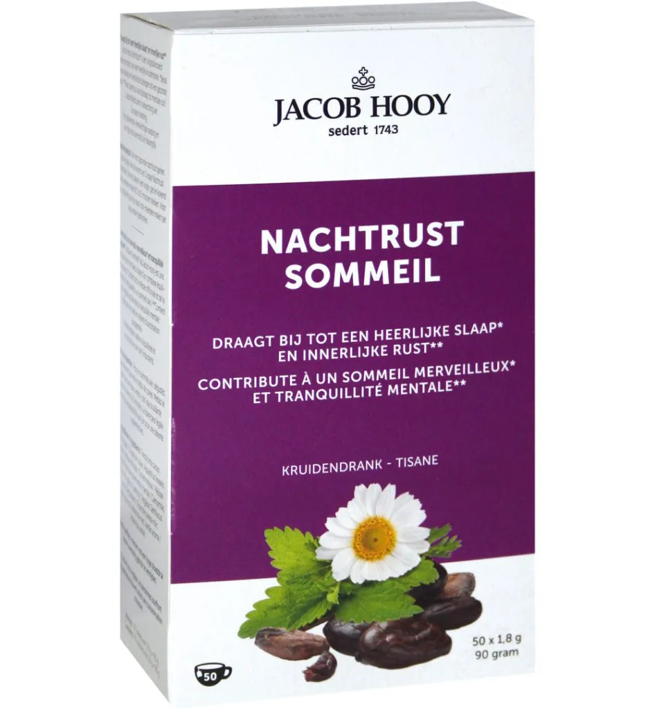 Jacob Hooy Nachtrust Theezakjes (50 stuks)