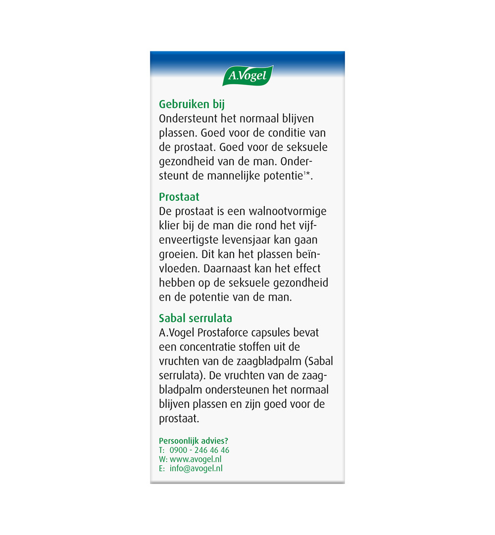 A.Vogel Prostaforce (90 capsules) - image 3