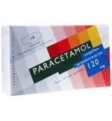 Leidapharm Paracetamol 120mg (10 zetpillen)