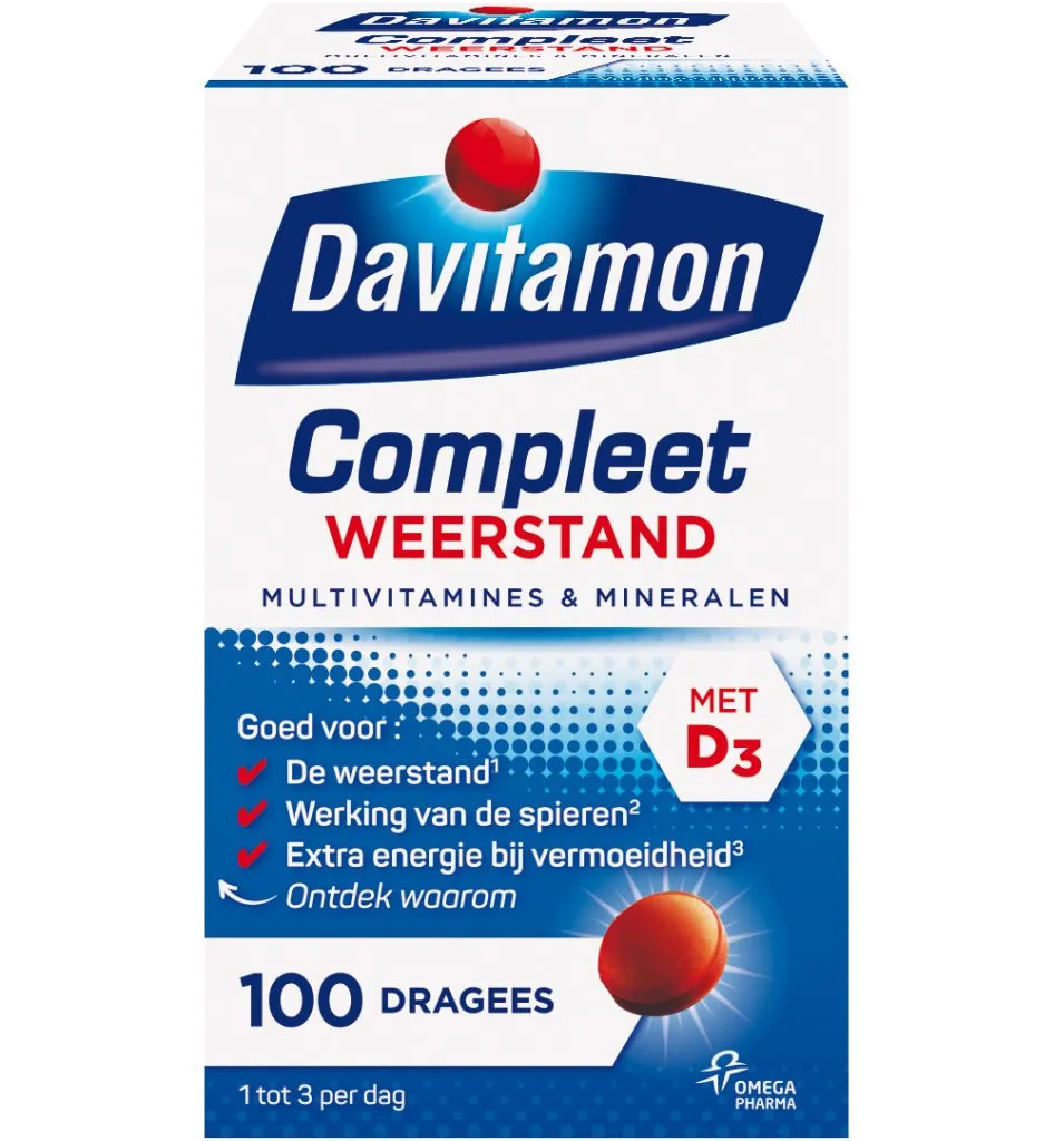 Davitamon Compleet weerstand (100 dragees)