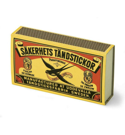 Zwaluw Lucifers Huishoudverpakking Doos (1 stuk)