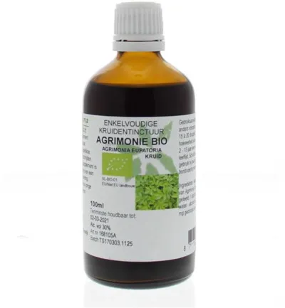 De Cruydhof Agrimonia eupatoria hrb tinctuur bio (100 ml)