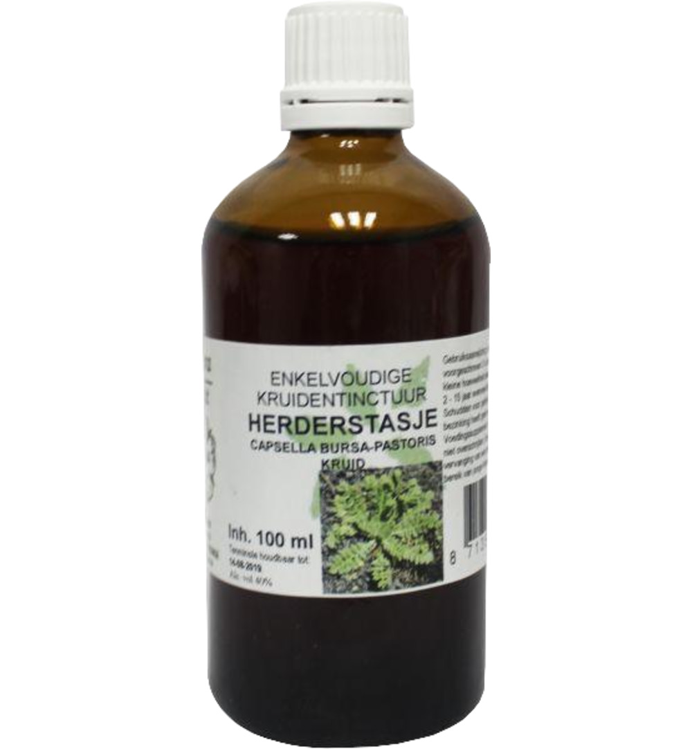 De Cruydhof Capsella burs p / herderstasje tinctuur bio (100 ml)