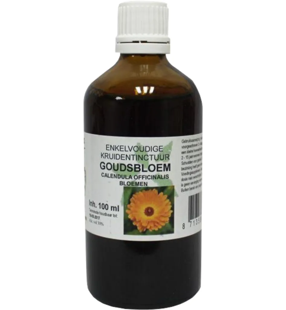 De Cruydhof Calendula officinalis fl / goudsbloem tinctuur (100 ml)