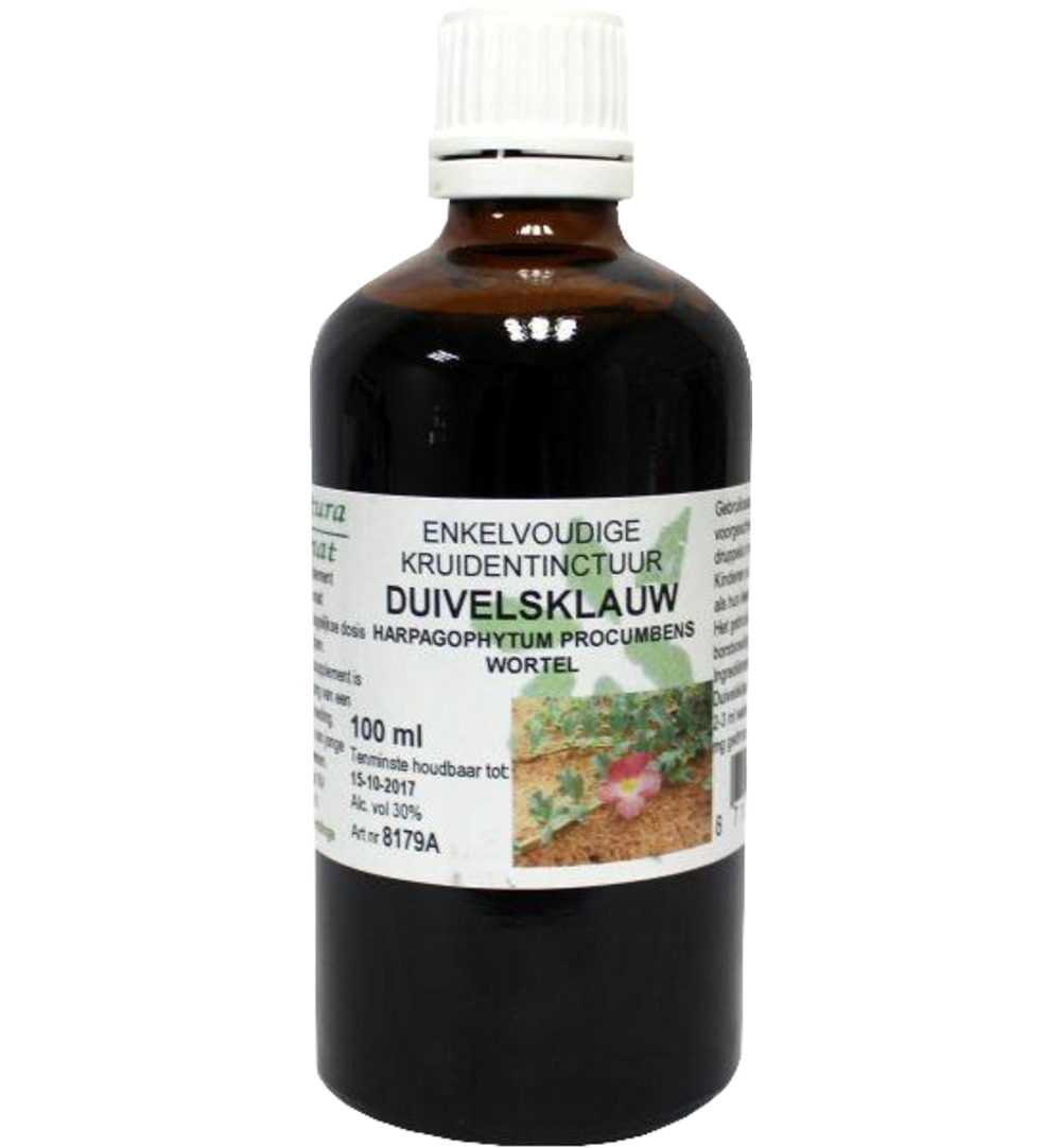 De Cruydhof Harpagophytum p r / duivelsklauw tinctuur (100 ml)
