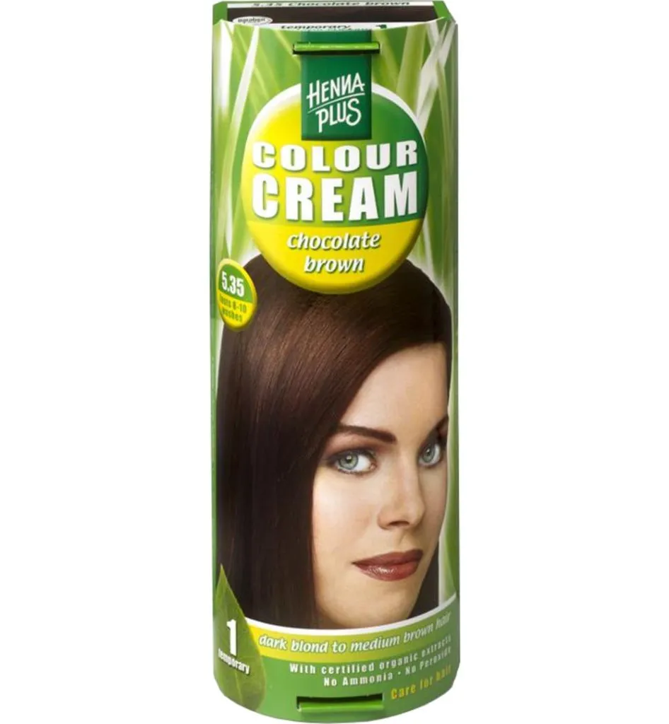 Hennaplus Colour Cream 5.35 Chocolate Brown (60 ml)