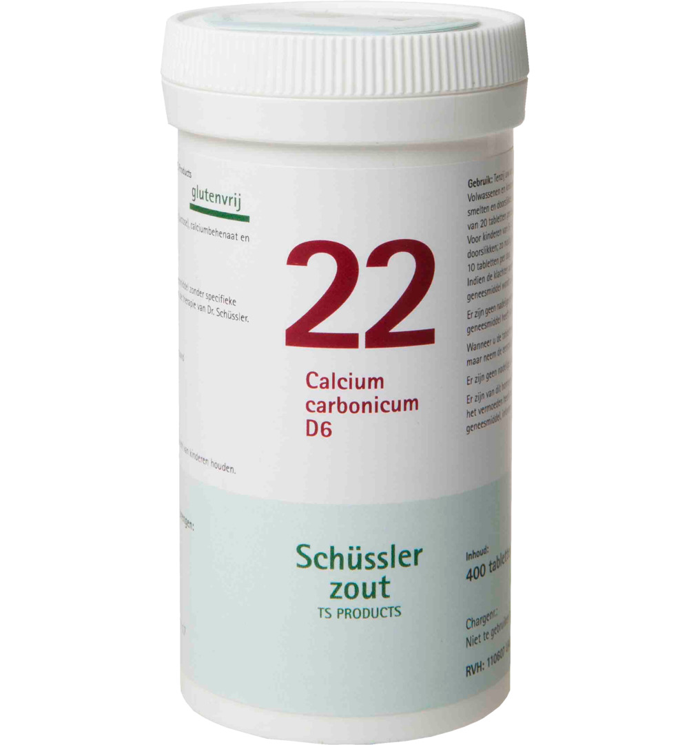 Pfluger Calcium carbonicum 22 D6 Schussler (400 tabletten)