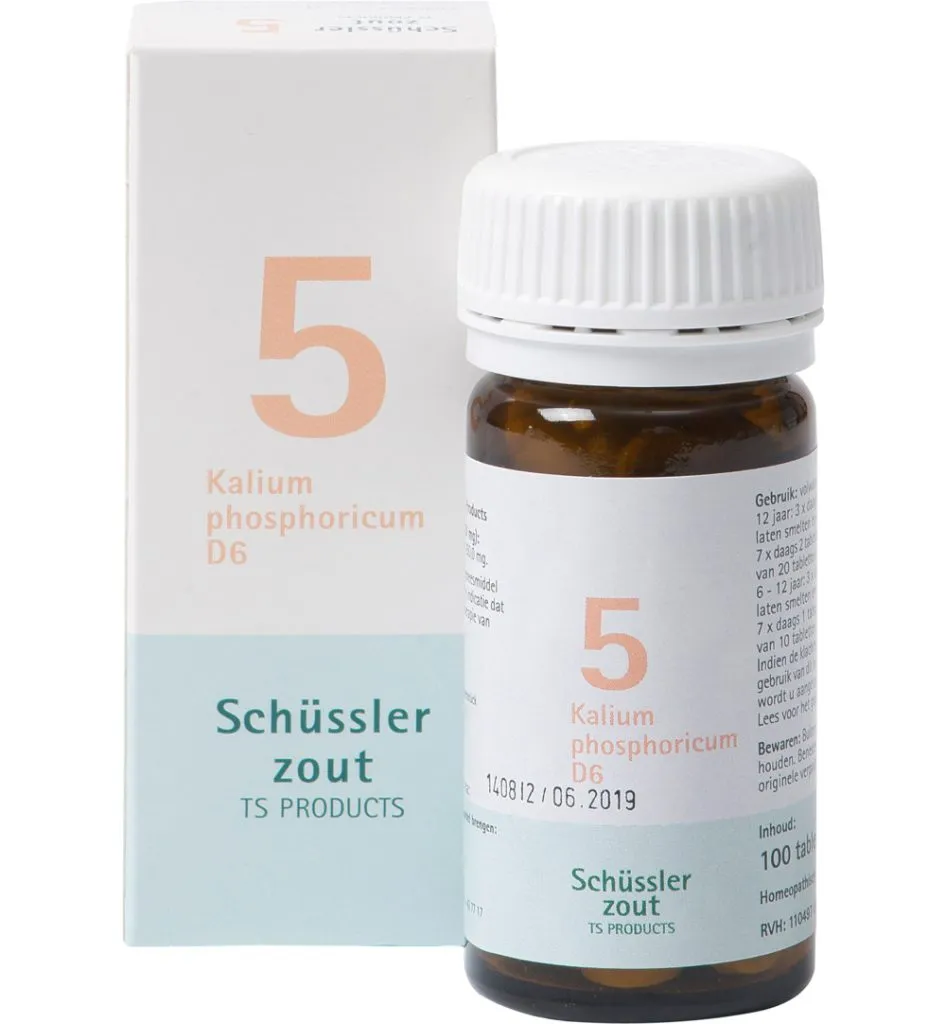 Pfluger Kalium phosphoricum 5 D6 Schussler (100 tabletten)