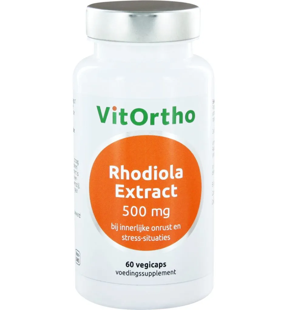 VitOrtho Rhodiola extract 500 mg (60 vega capsules)