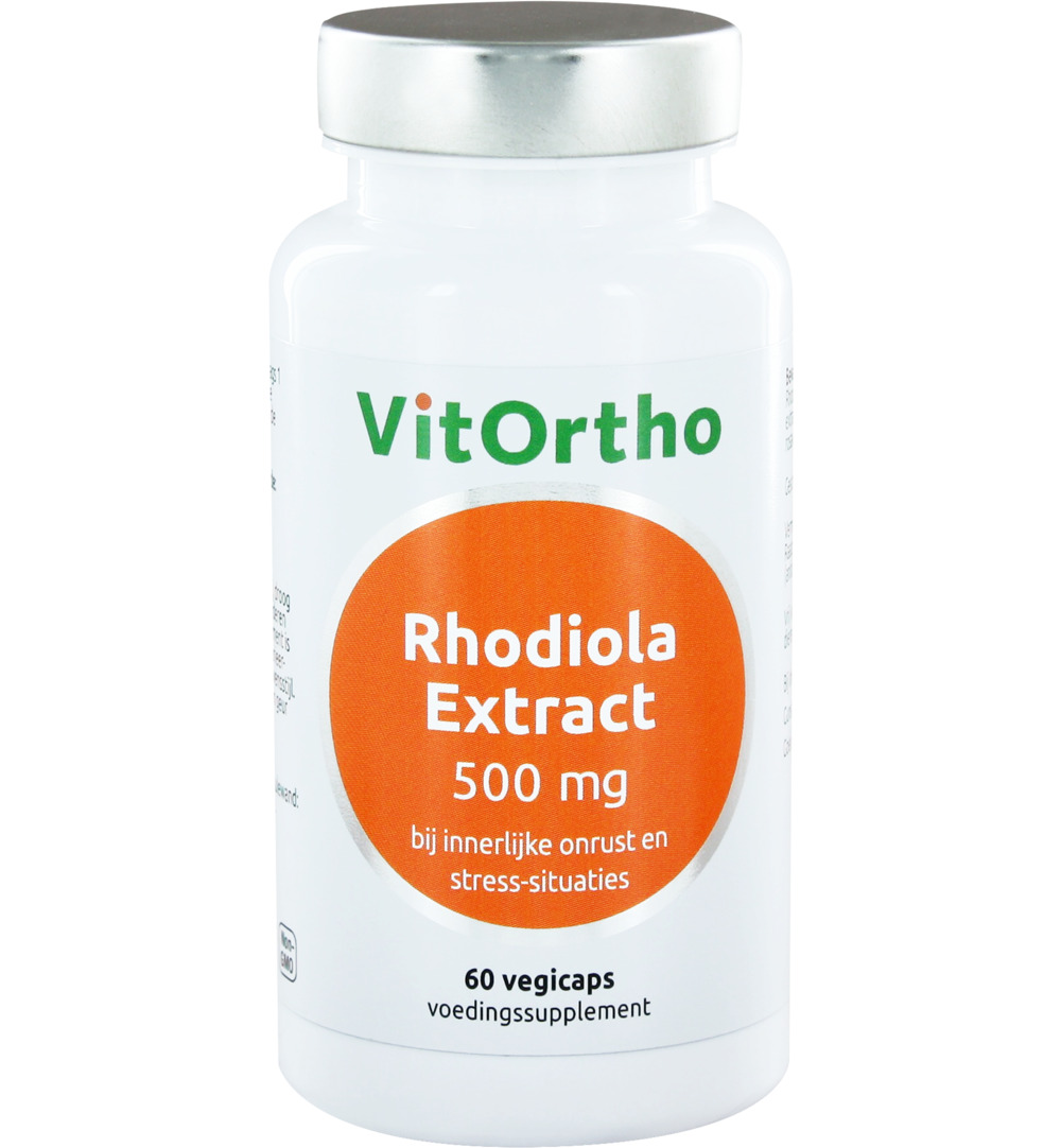 VitOrtho Rhodiola extract 500 mg (60 vega capsules)