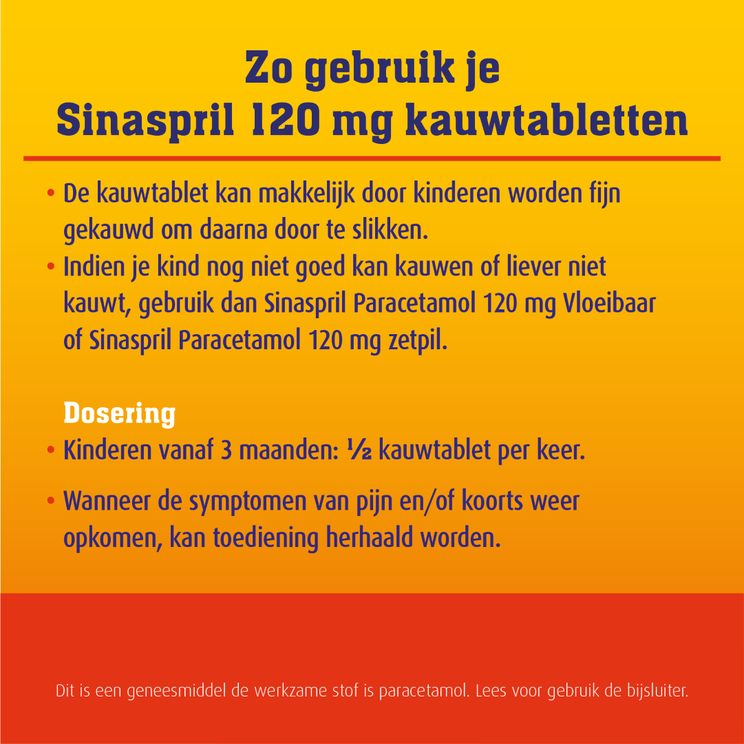 Sinaspril 120mg (16 tabletten) - image 4