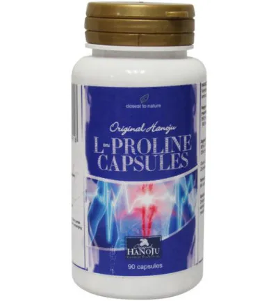 Hanoju L-Proline 400mg (90 vega capsules)