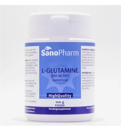 Sanopharm L Glutamine (100 gr)