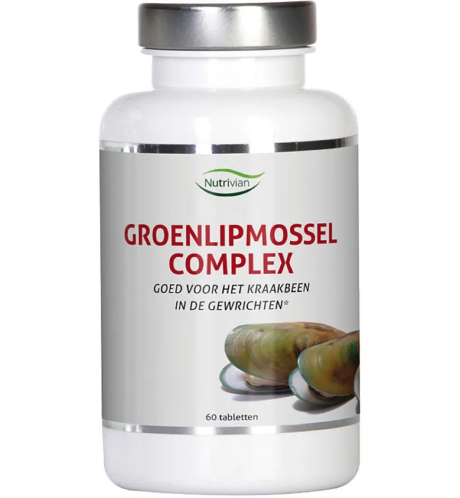 Nutriviangroenlipmossel complex (60 tabletten)