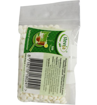 Stevija Stevia Zoetjes Navulzakje (500 Stuks)