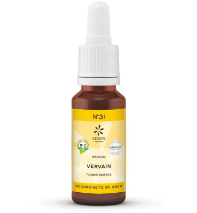 Lemon Pharma Bach bloesemremedies vervain bio (20 ml)