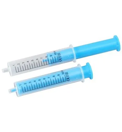 Spruyt Hillen Doseerspuit 10ml blauw (50 stuks)