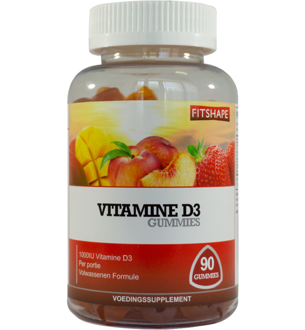 Fitshape Vitamine D3 (90 stuks)