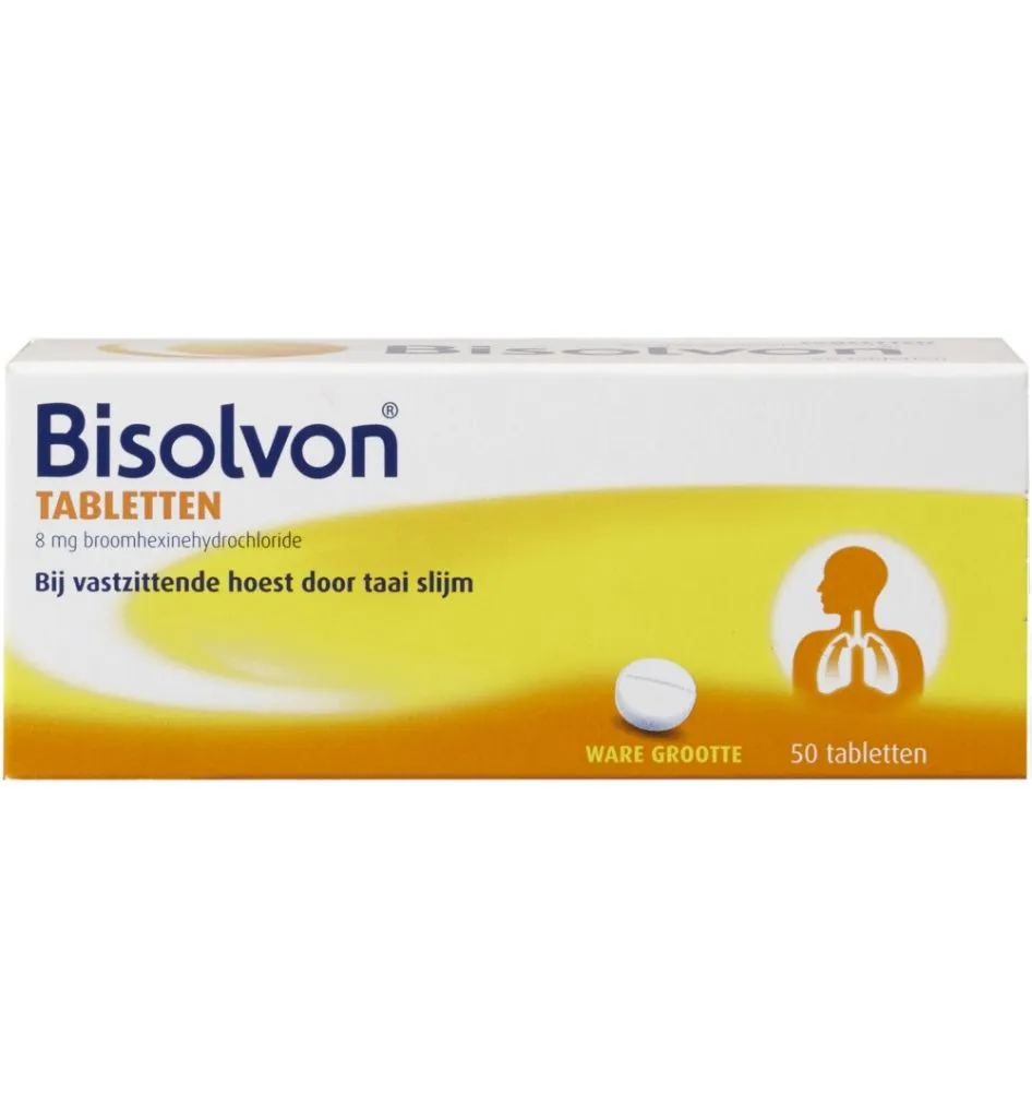 Bisolvon 8mg (50 tabletten)