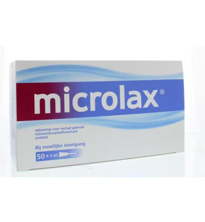 Microlax Klysma flacon 5ml (50 stuks)