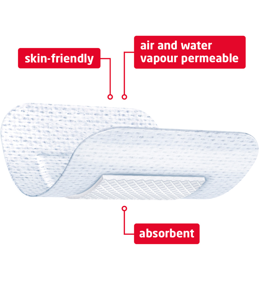 Leukoplast Leukomed 7.2 x 5 cm (5 stuks) - image 3