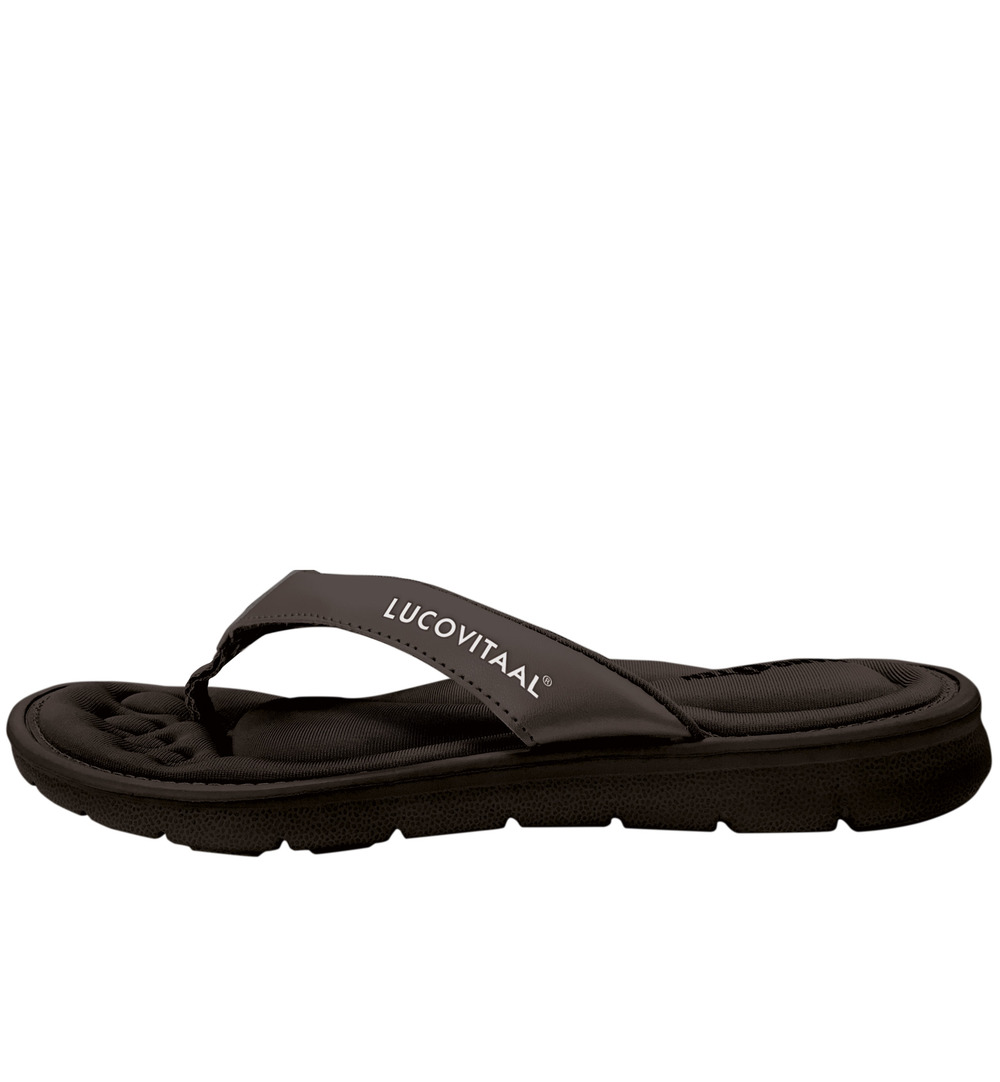 Lucovitaal Orthopedische Slippers Maat 37-38 Zwart (1 paar) - image 2