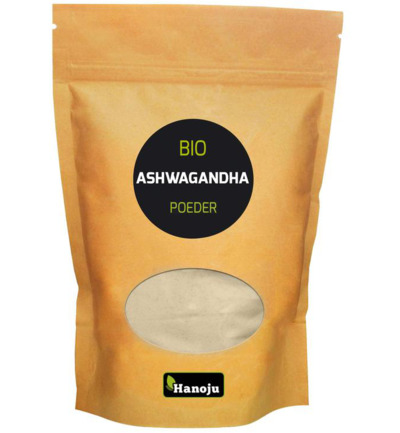 Hanoju Ashwagandha Organic Poeder Bio (250 gr)