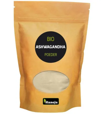 Hanoju Ashwagandha Organic Poeder (500 gr)