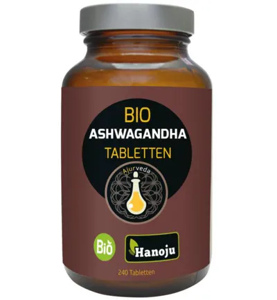 Hanoju Ashwagandha Organic 500Mg (240 Tabletten)