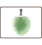 Ruben Robijn Hanger hart 20mm aventurijn (1 stuk)