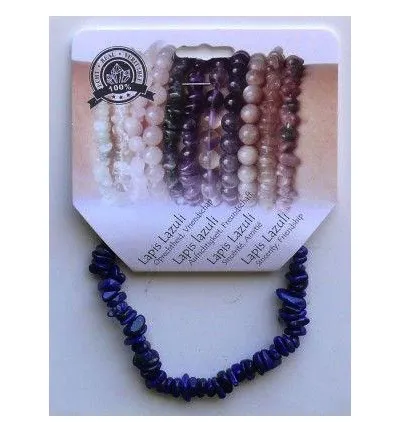 Steengoed Splitarmband lapis lazuli (1 stuk)