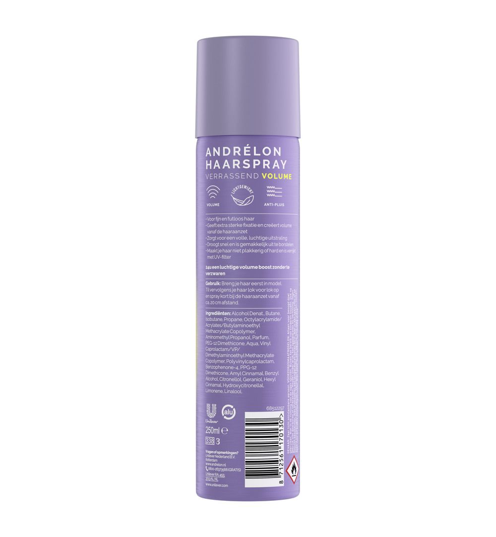Andrelon Haarspray Verrassend Volume (250 ml) - image 2