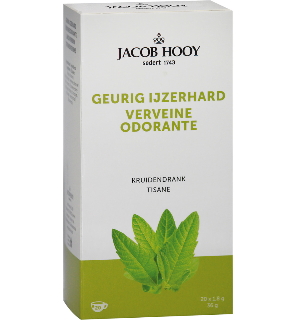 Jacob Hooy Geurig Ijzerhard Theezak Gold (20 stuks)