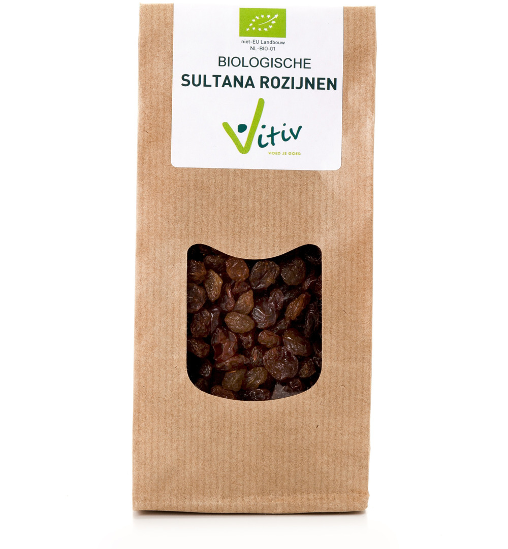 Vitiv Sultana Rozijnen Bio (500 gr)