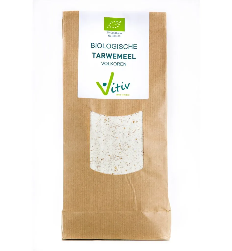 Vitiv Tarwemeel Volkoren Bio (1000 gr)
