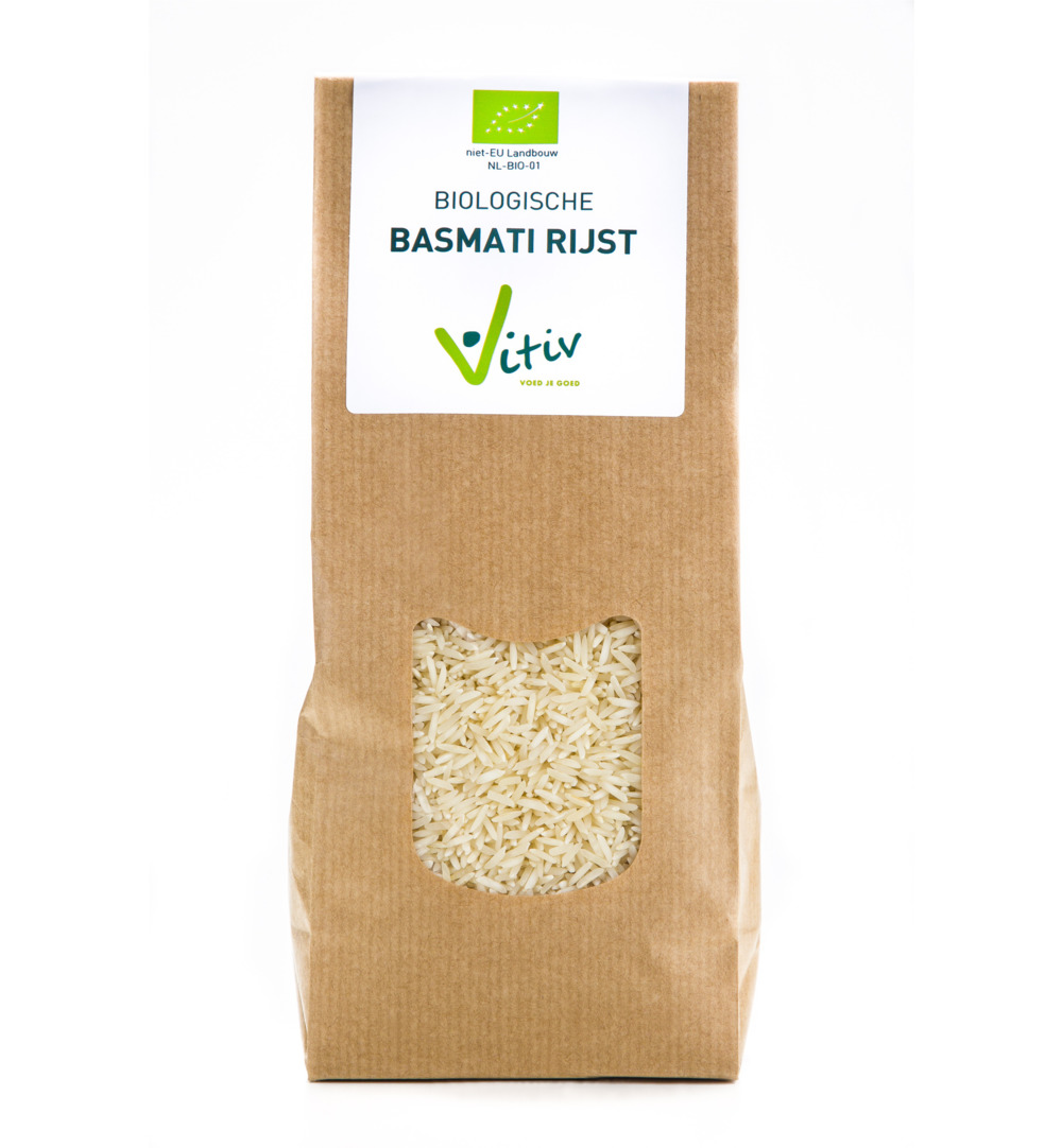 Vitiv Basmati Rijst Bio (500 gr)