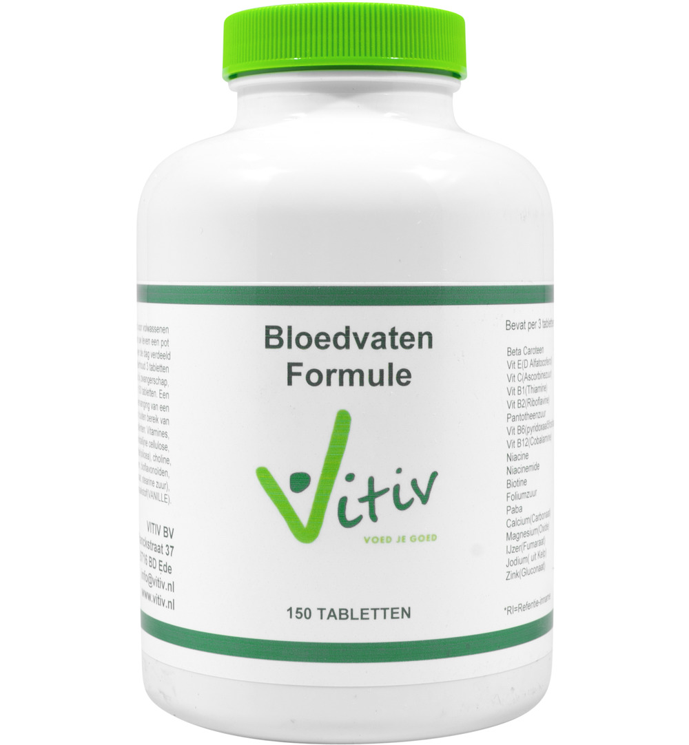 Vitiv Bloedvaten formule (150 tabletten)