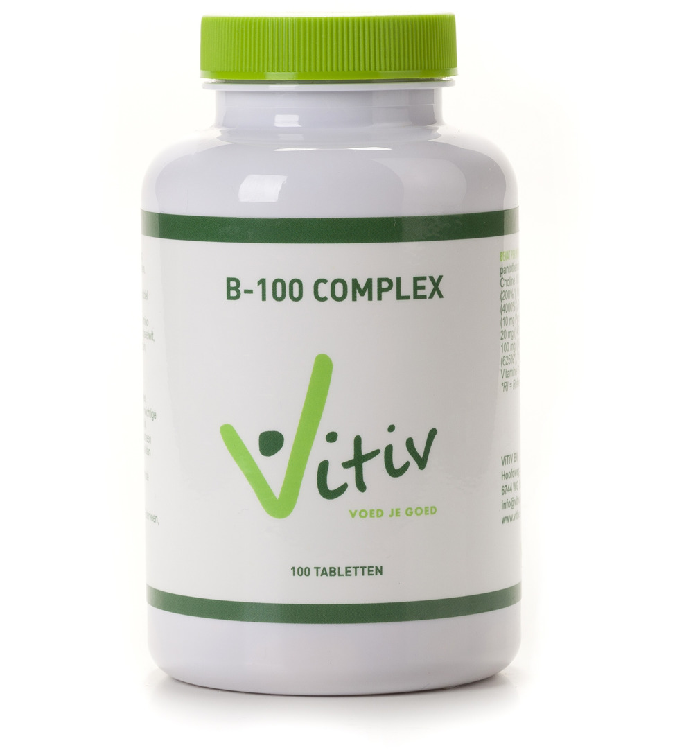 Vitiv Vitamine B 100 complex (100 tabletten)