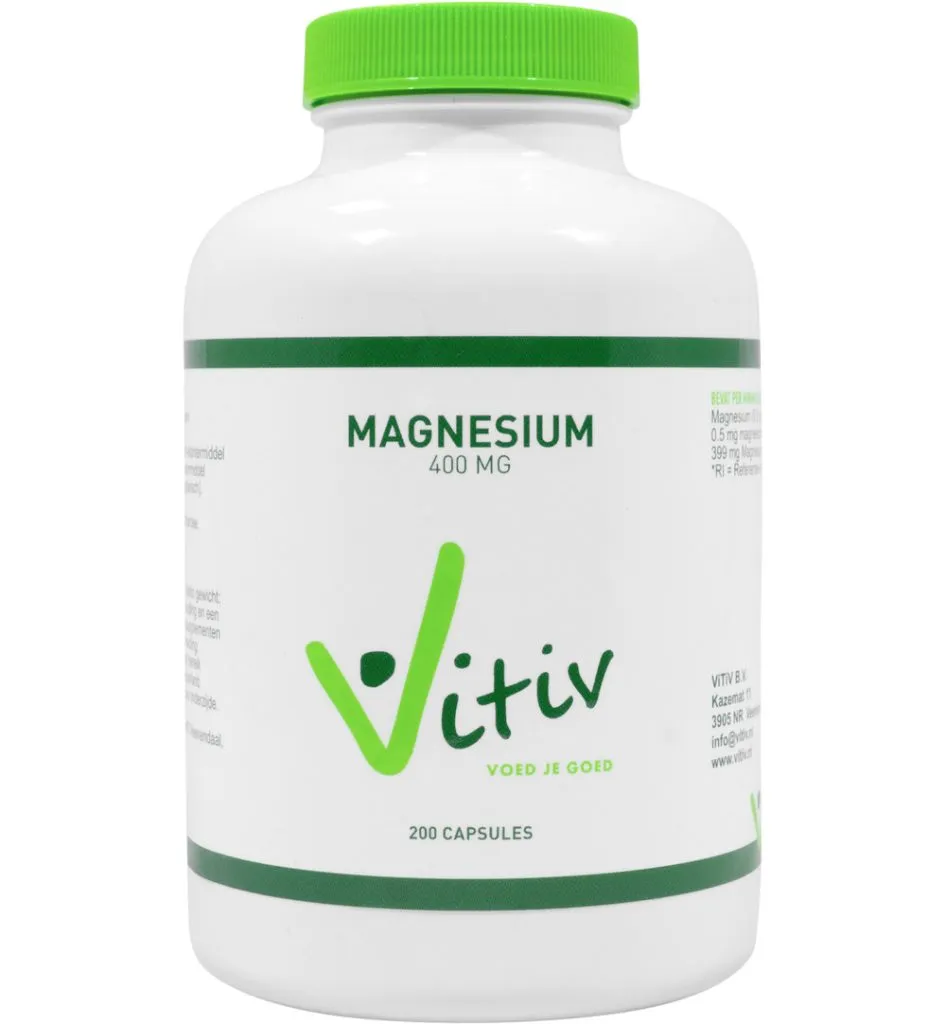 Vitiv Magnesium 400 mg (200 capsules)
