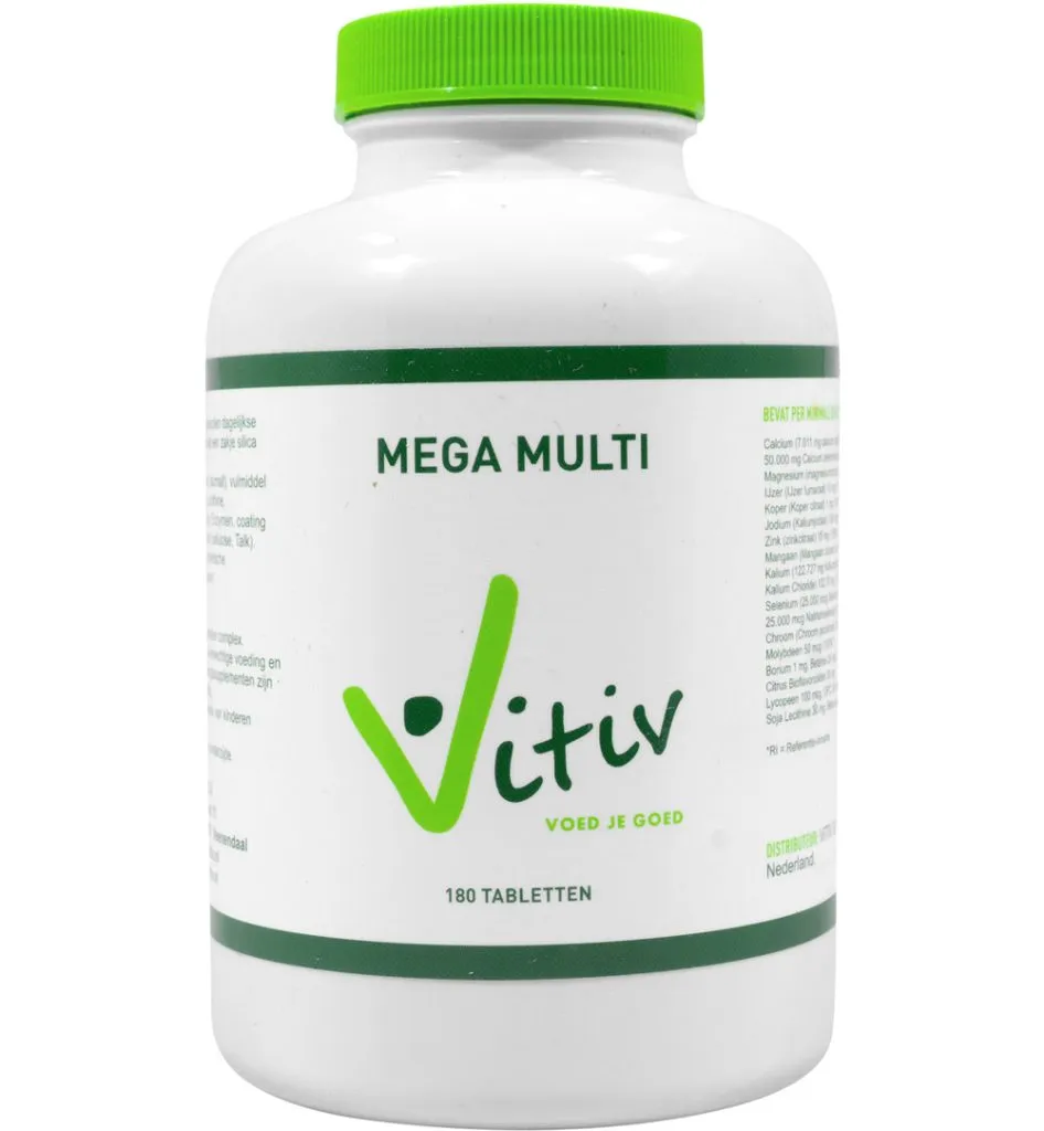 Vitiv Mega multi (180 tabletten)