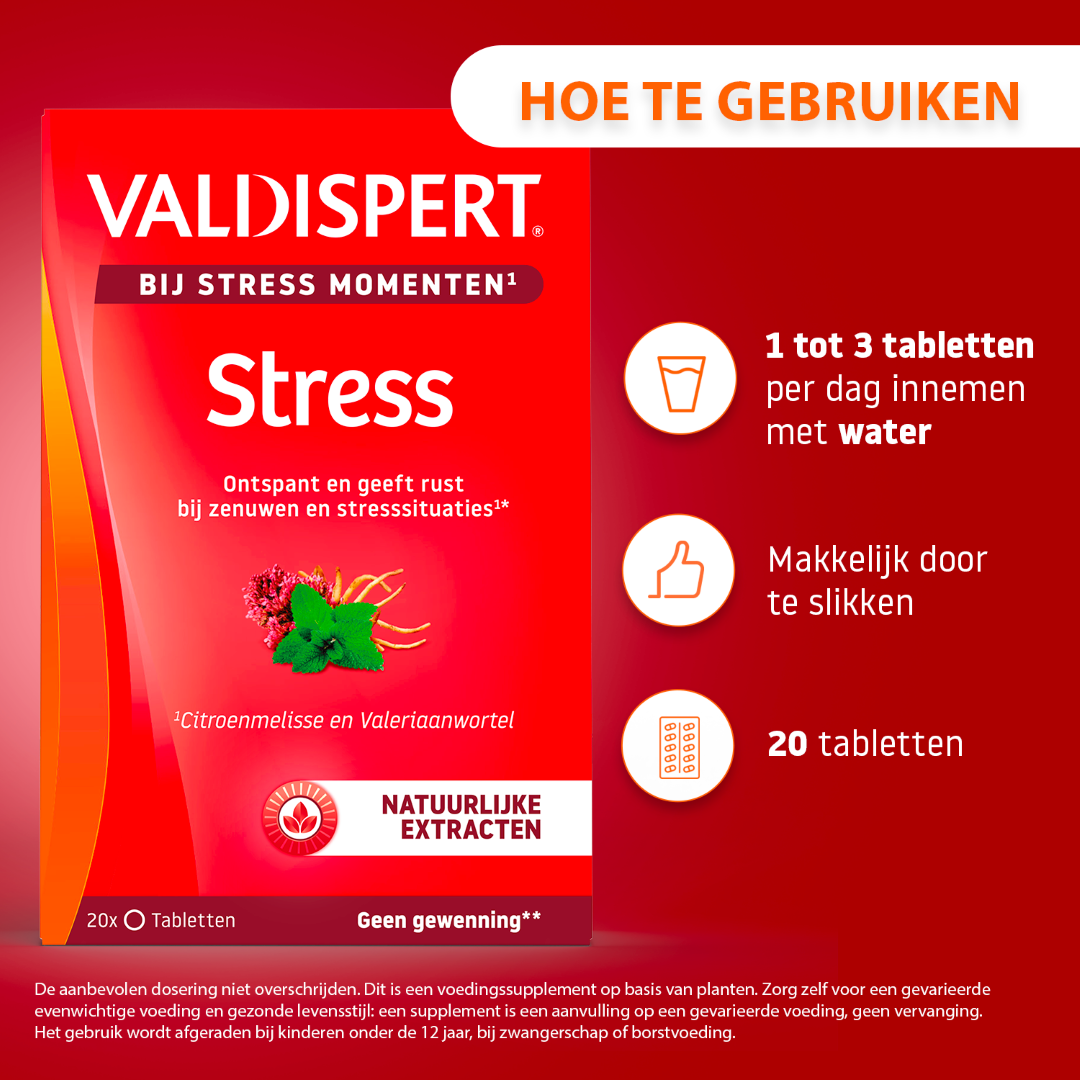 Valdispert Stress moments (20 tabletten) - image 3