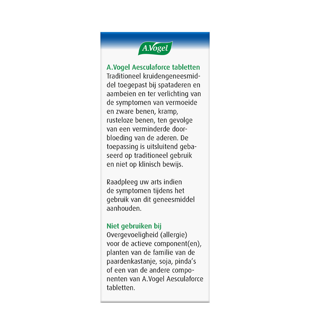A.Vogel Aesculaforce (30 tabletten) - image 3