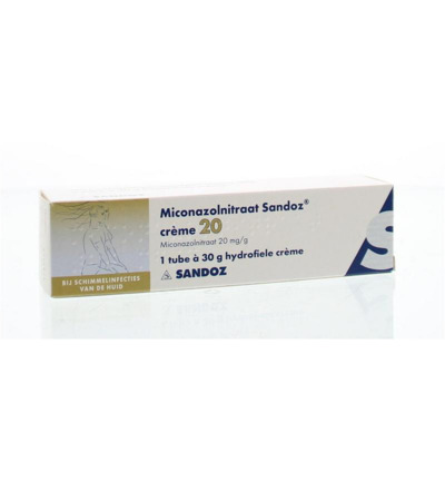 Sandoz Miconazolnitraat creme (30 gr)
