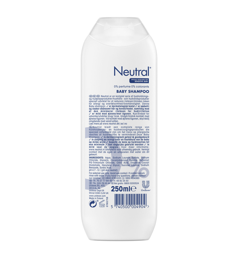 Neutral Baby shampoo (250 ml) - image 2