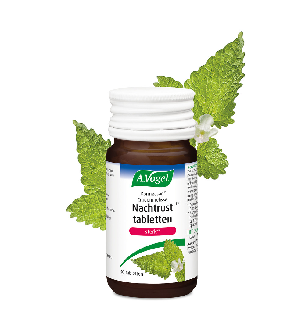 A.Vogel Dormeasan Citroenmelisse Nachtrust Sterk (30 Tabletten)