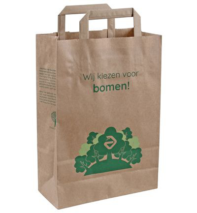 Spruyt Hillen Draagtas escupac 22 x 10 x 31 cm (250 stuks)